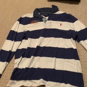 vintage ralph lauren stripped long sleeve